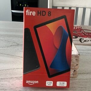 Amazon Fire HD 8 Tablet - Red and Black